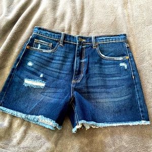 Womens SZ Lg Cello Jean Cut offs